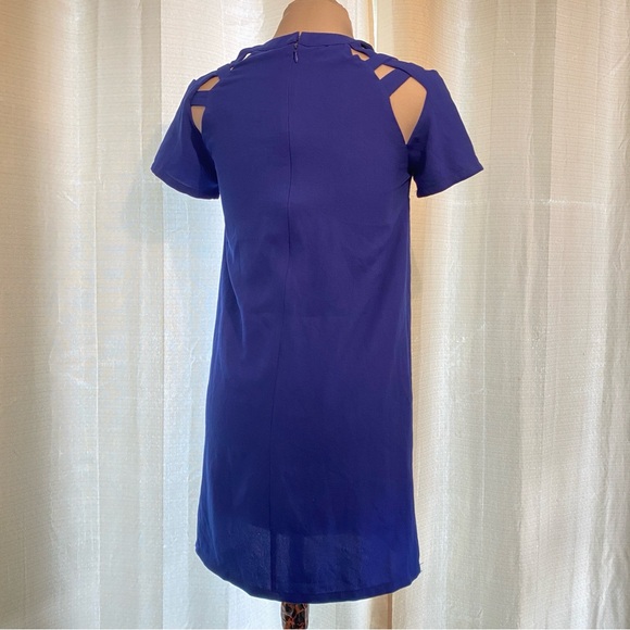 Lulu’s Blue Cut Out Dress - Picture 5 of 5